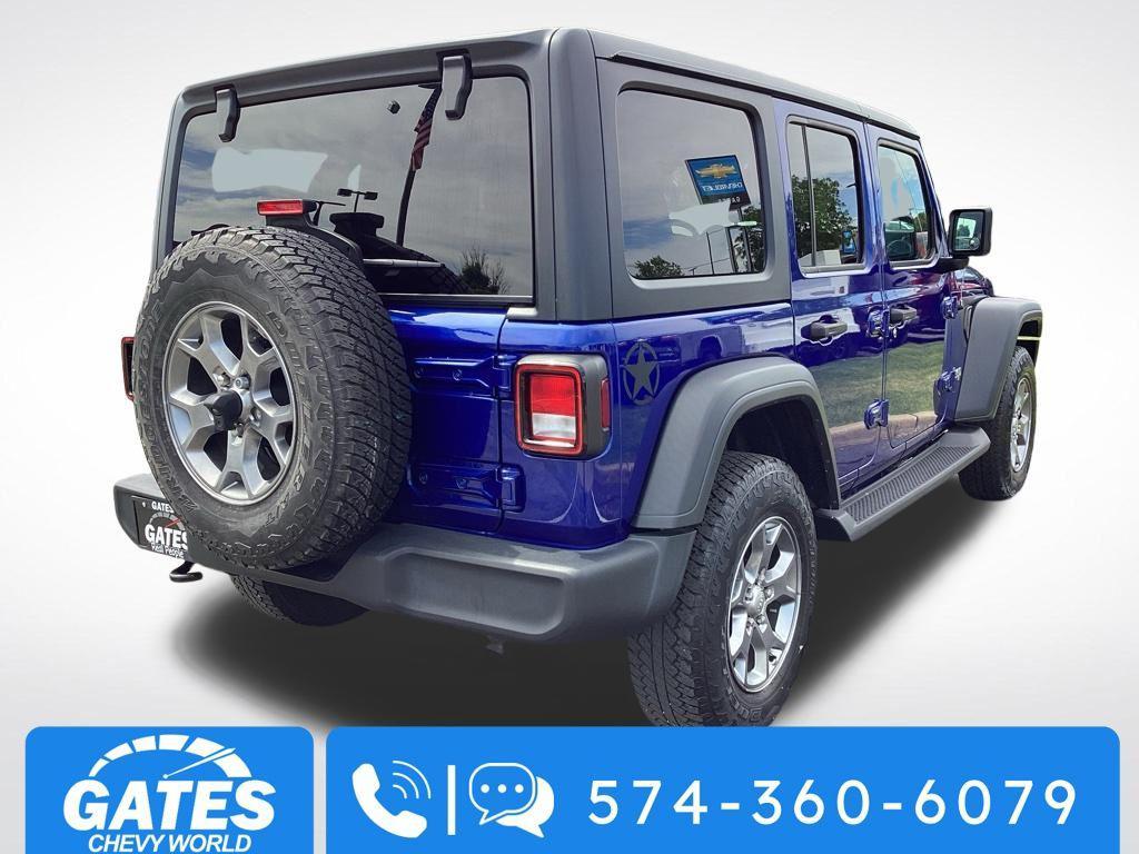 used 2020 Jeep Wrangler Unlimited car, priced at $29,026