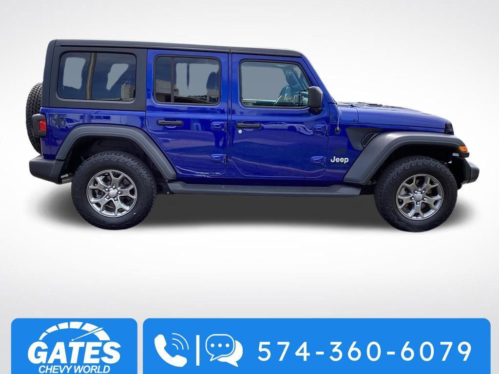 used 2020 Jeep Wrangler Unlimited car, priced at $29,026