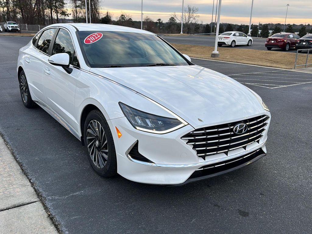 used 2022 Hyundai Sonata Hybrid car, priced at $21,799