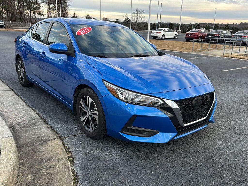 used 2021 Nissan Sentra car, priced at $13,799