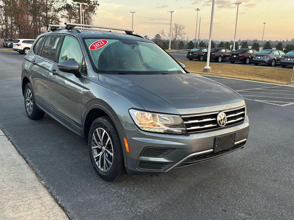 used 2021 Volkswagen Tiguan car, priced at $17,999