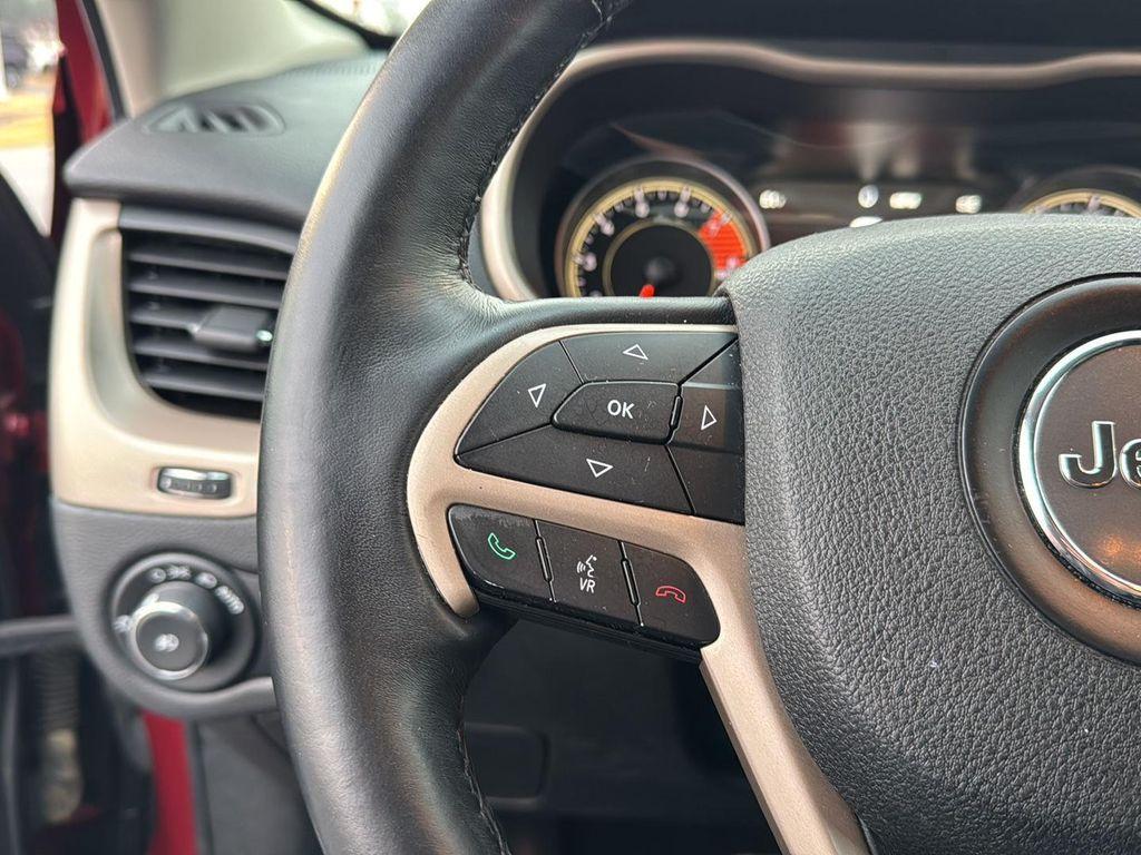 used 2017 Jeep Cherokee car, priced at $12,999