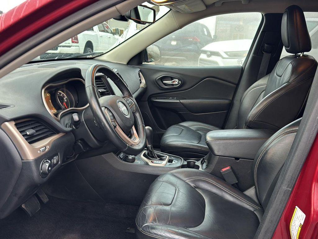 used 2017 Jeep Cherokee car, priced at $12,999