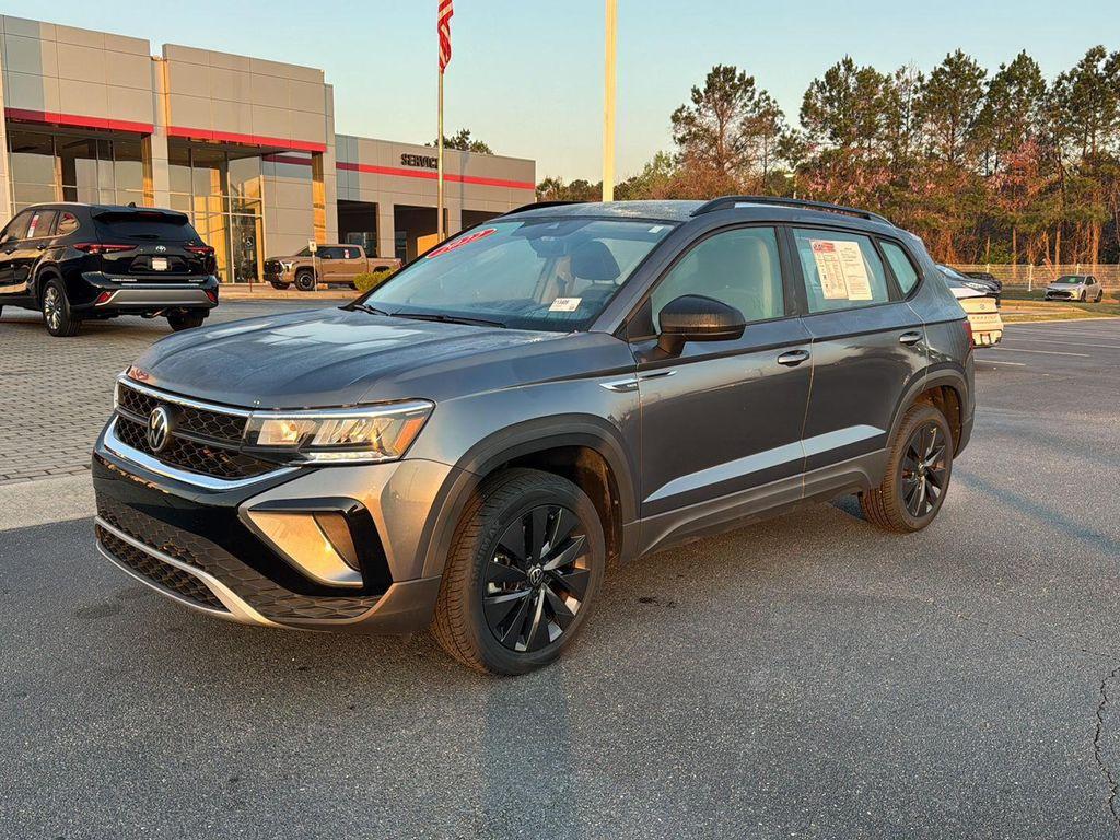 used 2022 Volkswagen Taos car, priced at $18,698