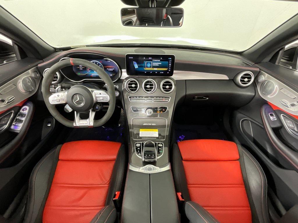 used 2020 Mercedes-Benz AMG C 63 car, priced at $49,991
