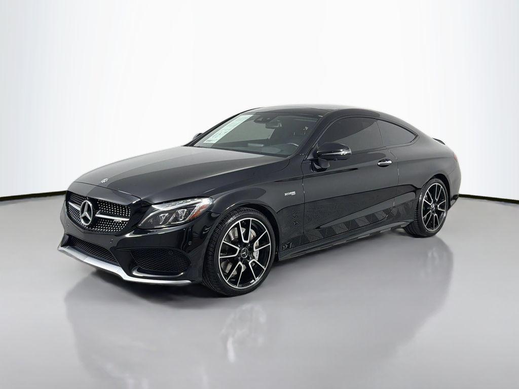 used 2018 Mercedes-Benz AMG C 43 car, priced at $25,991