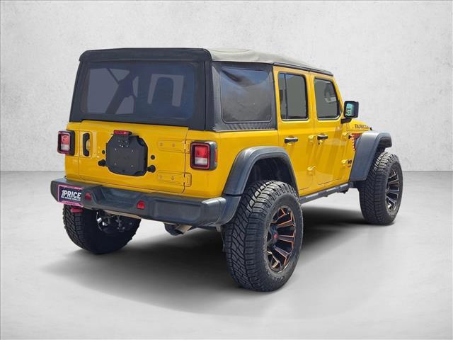 used 2021 Jeep Wrangler Unlimited car, priced at $26,878