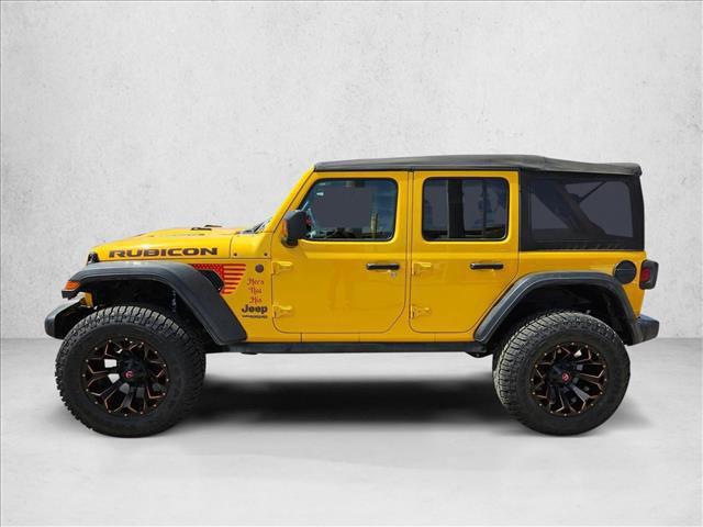 used 2021 Jeep Wrangler Unlimited car, priced at $26,878
