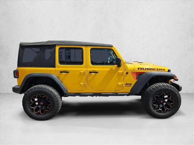 used 2021 Jeep Wrangler Unlimited car, priced at $26,878