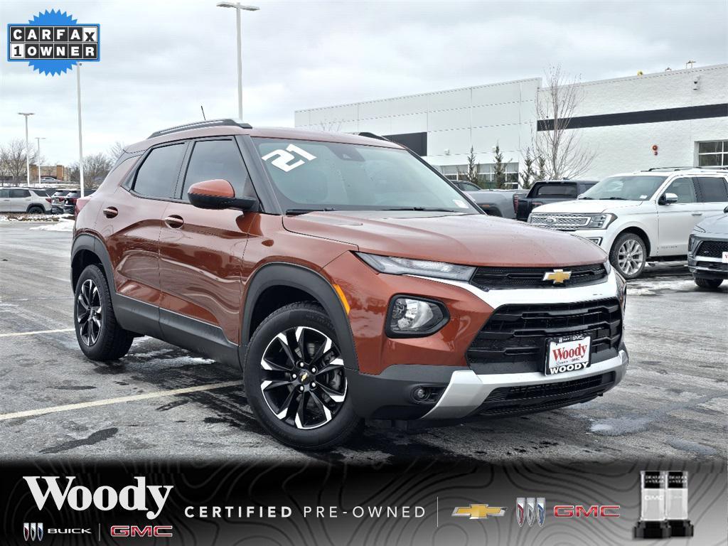 used 2021 Chevrolet TrailBlazer car, priced at $18,000