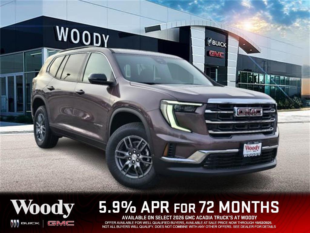 new 2026 GMC Acadia car, priced at $46,411