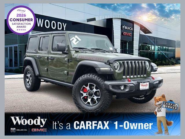 used 2021 Jeep Wrangler Unlimited car, priced at $24,000
