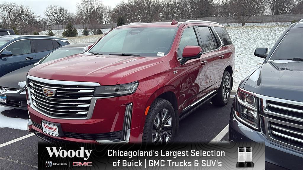 used 2022 Cadillac Escalade car, priced at $65,500