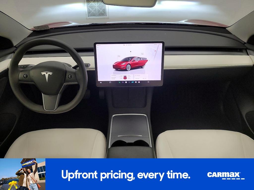used 2023 Tesla Model 3 car, priced at $28,998