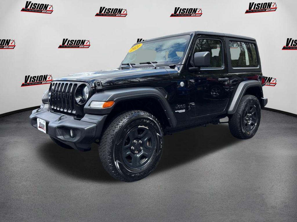 used 2021 Jeep Wrangler car, priced at $25,700