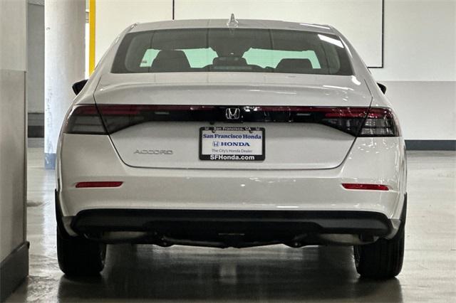 new 2025 Honda Accord car, priced at $29,945