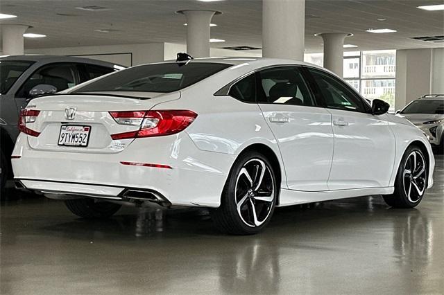 used 2021 Honda Accord car, priced at $27,500