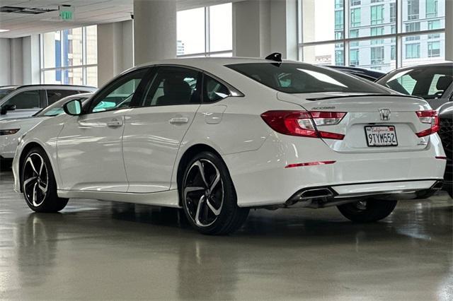 used 2021 Honda Accord car, priced at $27,500