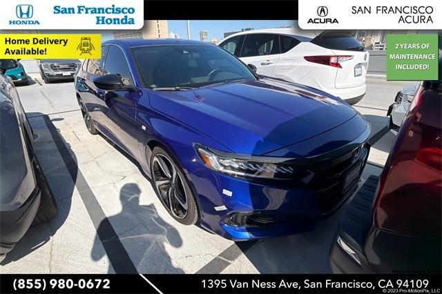 used 2022 Honda Accord car, priced at $26,991