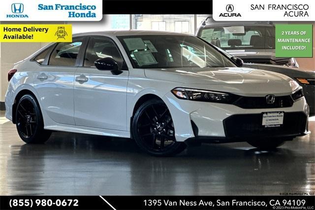 used 2025 Honda Civic car, priced at $26,450