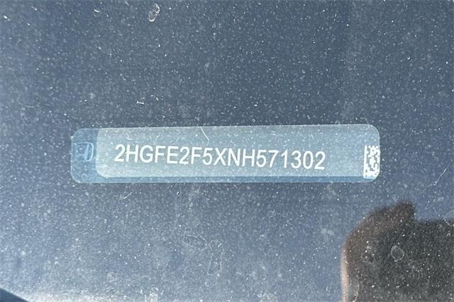 used 2022 Honda Civic car, priced at $24,991