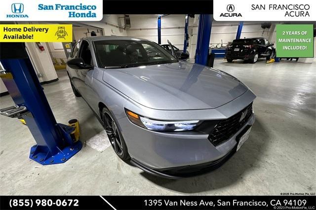 used 2024 Honda Accord Hybrid car, priced at $25,991