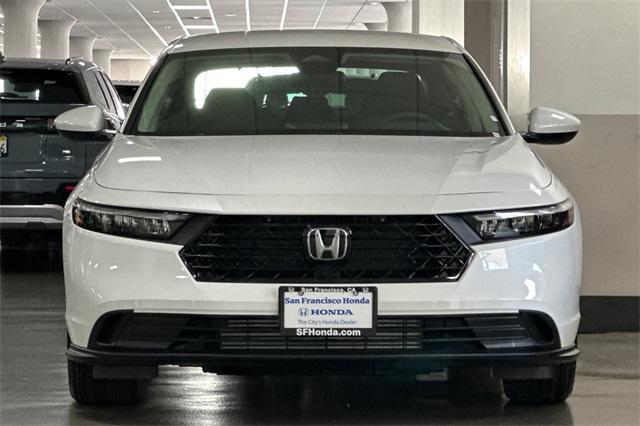 new 2025 Honda Accord car, priced at $29,945
