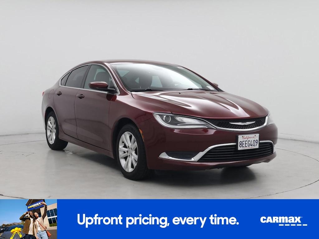 used 2015 Chrysler 200 car, priced at $11,998