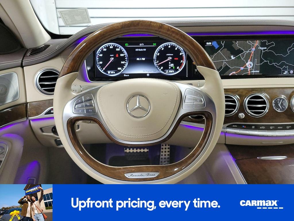 used 2017 Mercedes-Benz S-Class car, priced at $40,998
