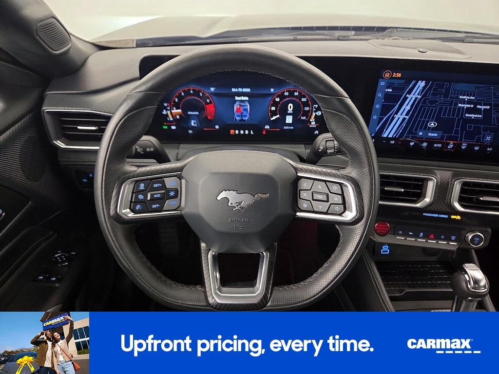 used 2024 Ford Mustang car, priced at $33,998
