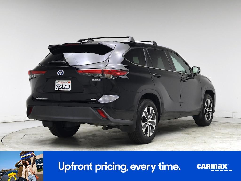 used 2022 Toyota Highlander Hybrid car, priced at $36,998