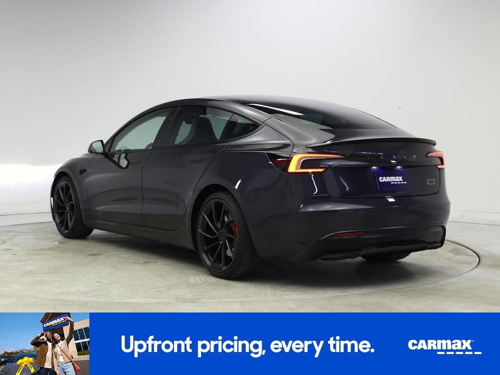 used 2025 Tesla Model 3 car, priced at $50,998