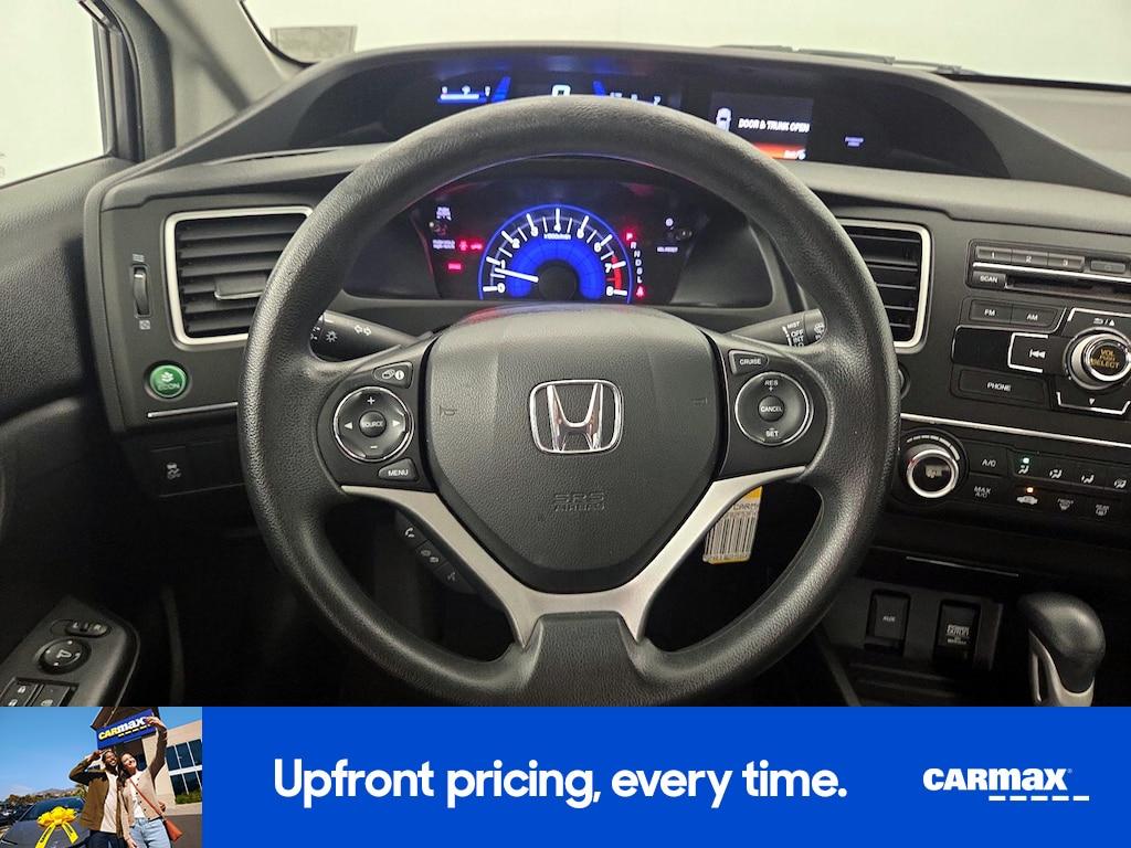 used 2015 Honda Civic car, priced at $13,998