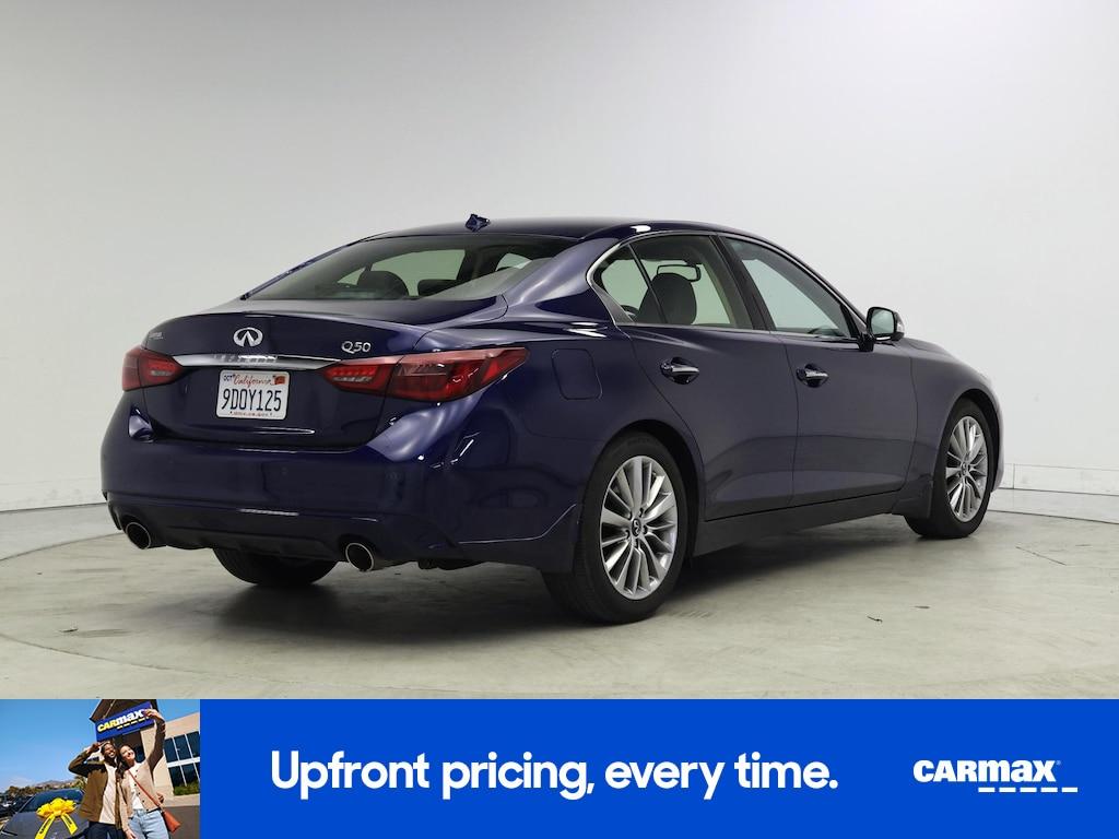 used 2023 INFINITI Q50 car, priced at $29,998