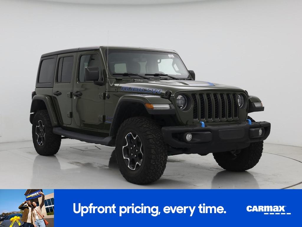 used 2023 Jeep Wrangler 4xe car, priced at $34,998