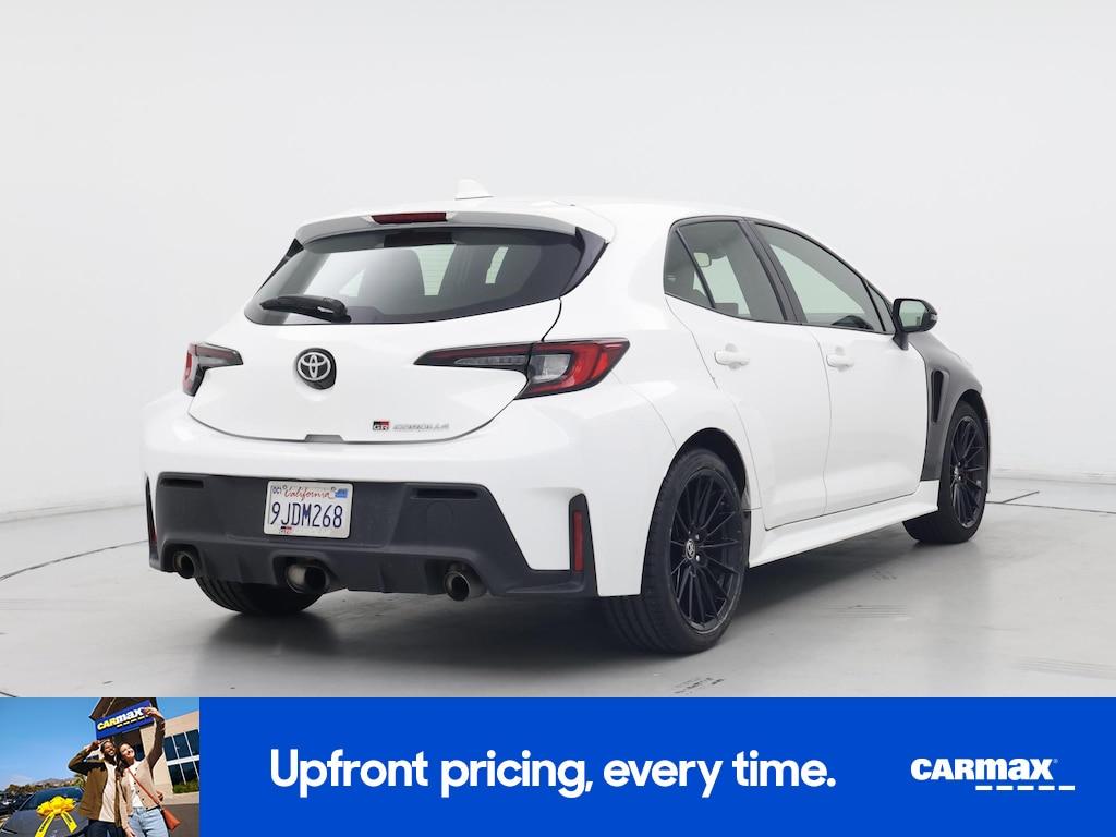 used 2023 Toyota GR Corolla car, priced at $34,998