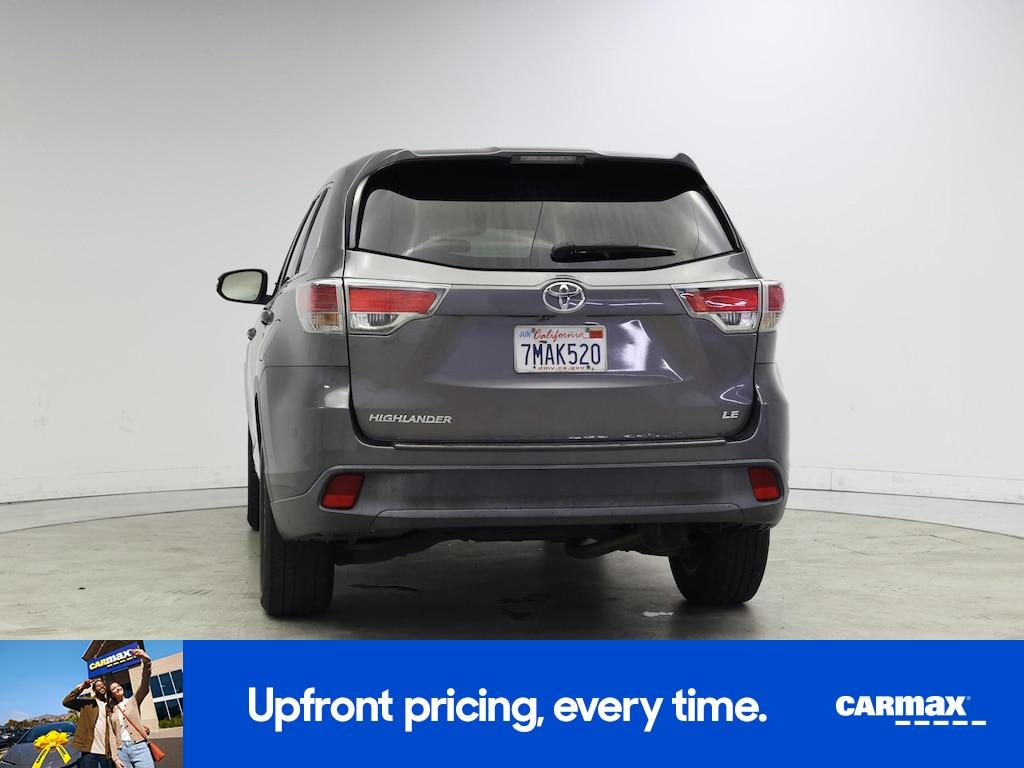 used 2015 Toyota Highlander car, priced at $16,998