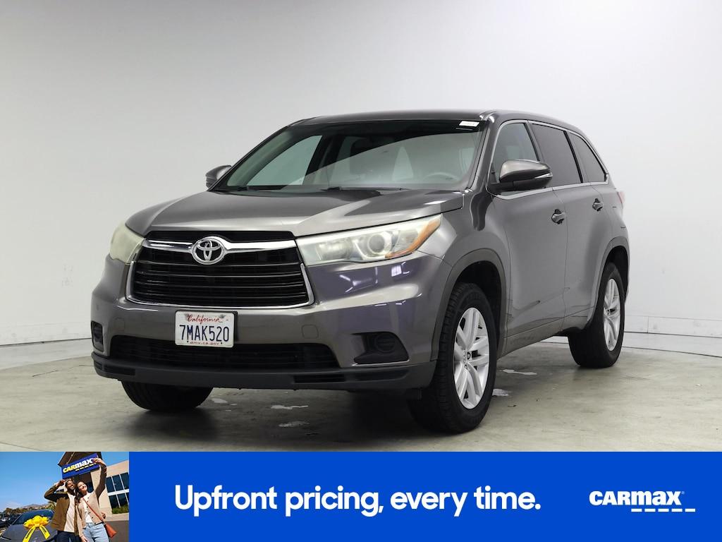 used 2015 Toyota Highlander car, priced at $16,998