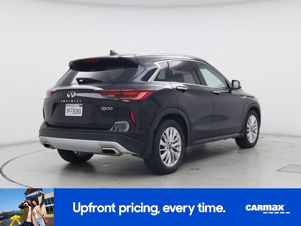 used 2023 INFINITI QX50 car, priced at $28,998