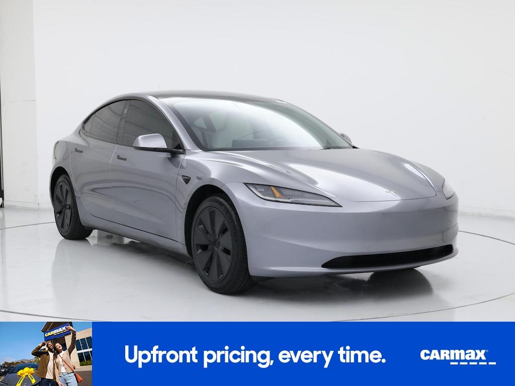 used 2025 Tesla Model 3 car, priced at $38,998