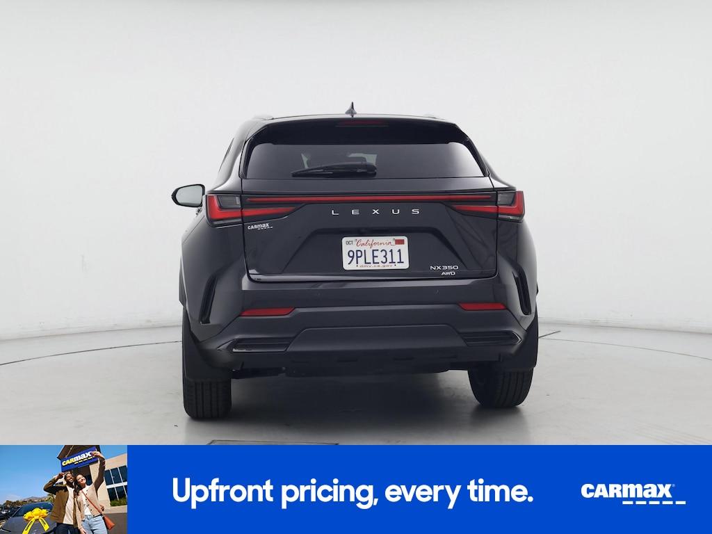used 2025 Lexus NX 350 car, priced at $42,998