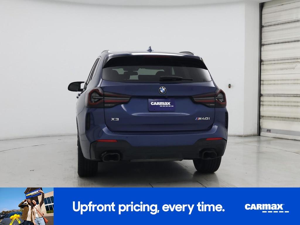 used 2022 BMW X3 car, priced at $44,998