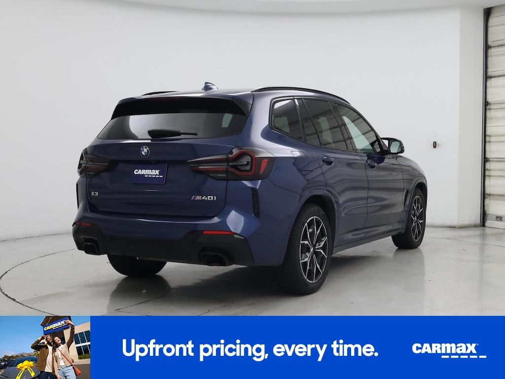 used 2022 BMW X3 car, priced at $44,998
