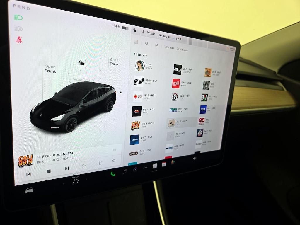 used 2021 Tesla Model Y car, priced at $24,998