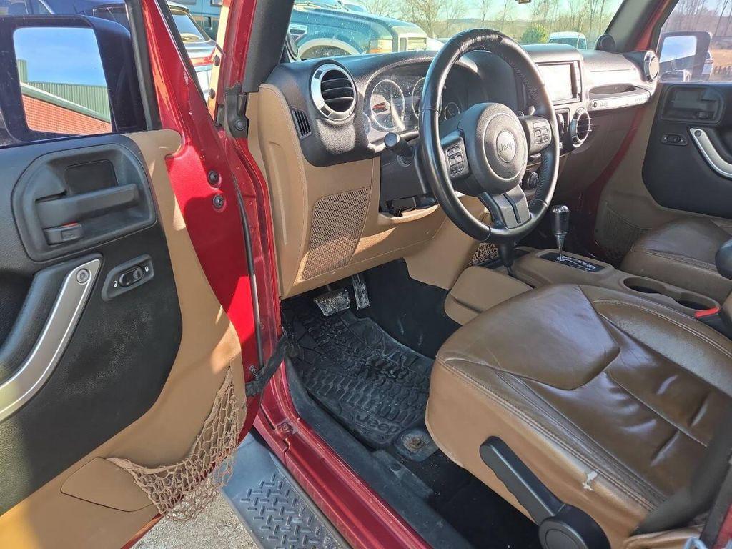 used 2013 Jeep Wrangler Unlimited car, priced at $12,495