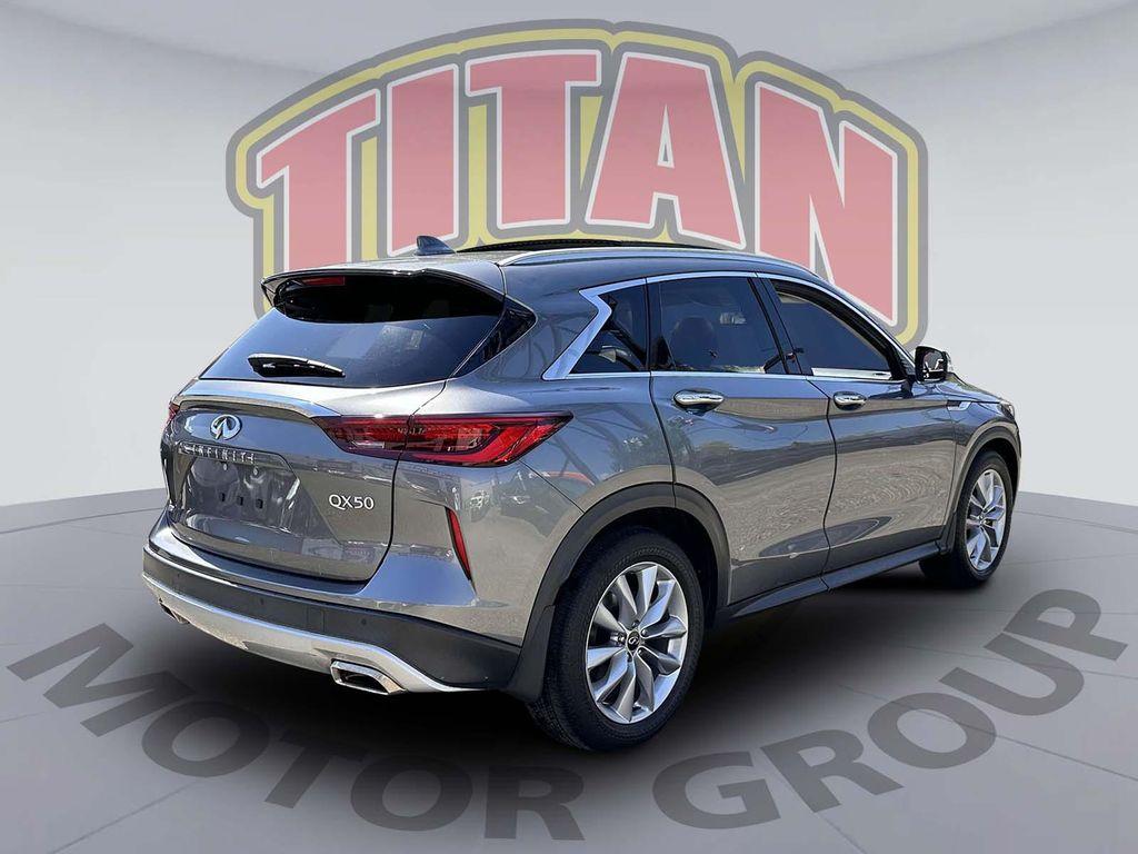used 2022 INFINITI QX50 car, priced at $27,999