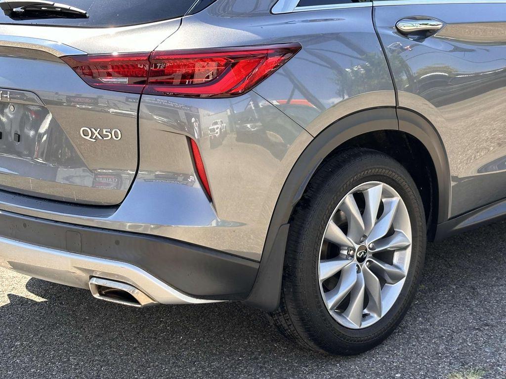 used 2022 INFINITI QX50 car, priced at $27,999