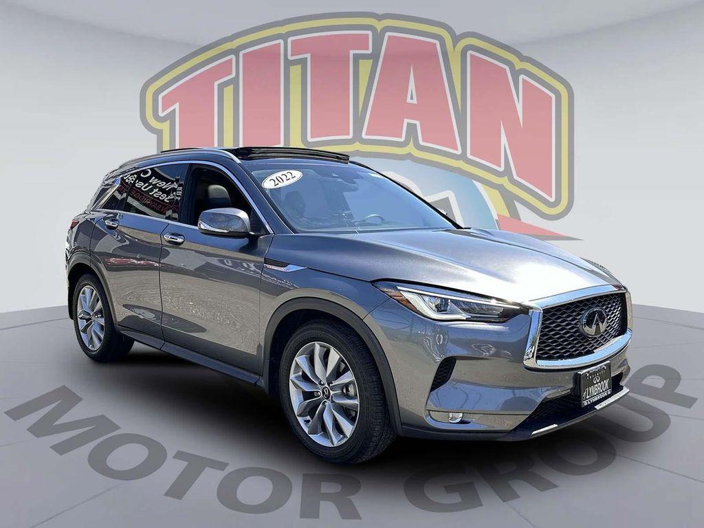 used 2022 INFINITI QX50 car, priced at $27,999