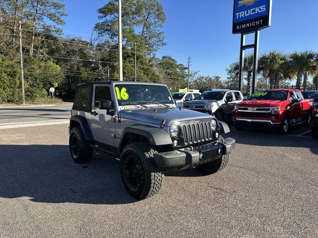 used 2016 Jeep Wrangler car, priced at $18,985