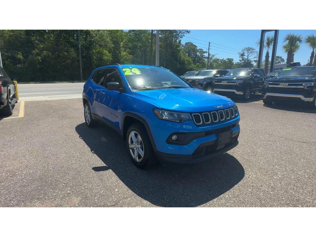 used 2024 Jeep Compass car, priced at $19,741